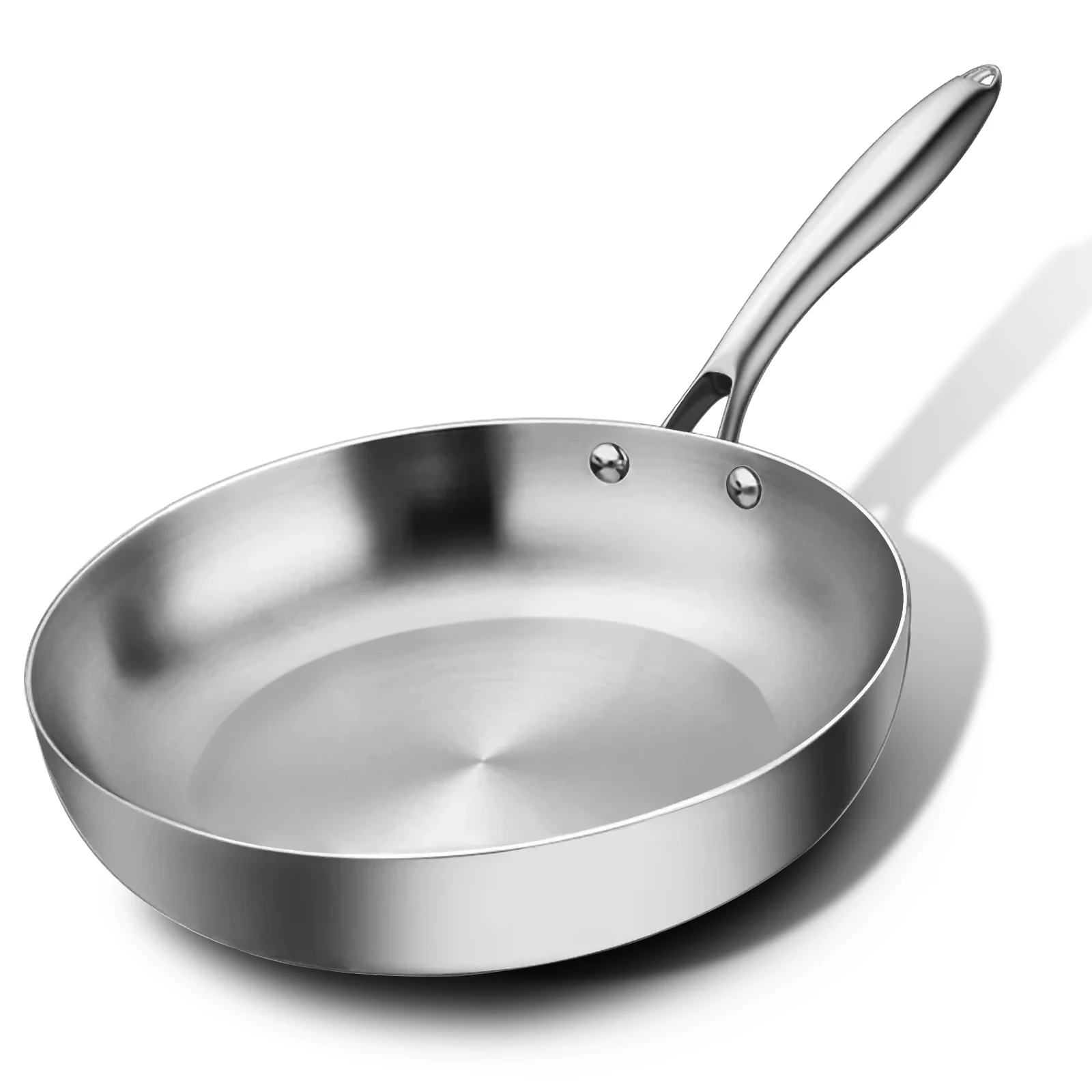 304 Stainless Steel Frying Pan,Non Stick Pan Fried Steak Wok Uncoated Pot Kitchen Cookware For Gas Stove and Induction Cooker
304 Stainless Steel Frying Pan,Non Stick Pan Fried Steak Wok Uncoated Pot Kitchen Cookware For Gas Stove and Induction Cooker