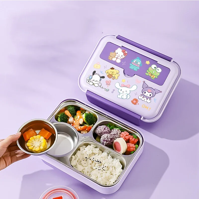 Kulomi lunch box Meloti cute student children's lunch box office worker 304 stainless steel partition
Kulomi lunch box Meloti cute student children's lunch box office worker 304 stainless steel partition