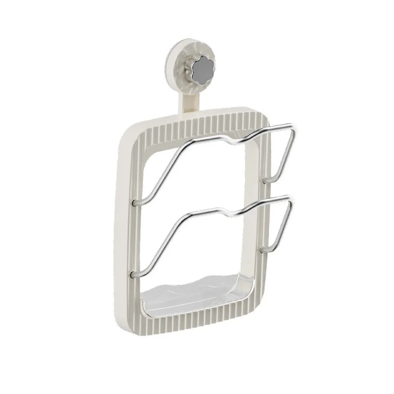 Yjq 2pcs suction cup lid holder placer non-punching wall-mounted kitchen multi-functional anvil cutting board double layer drain
Yjq 2pcs suction cup lid holder placer non-punching wall-mounted kitchen multi-functional anvil cutting board double layer drain