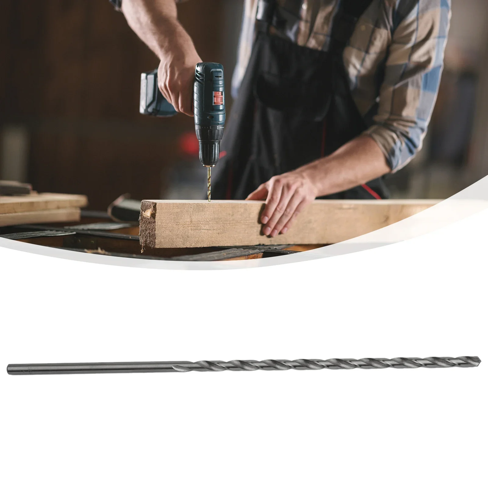 Drilling Drill Bits For Wood High Speed Steel Long Opener PVC Soft Metal Woodworking 300mm Plastic Accessories
Drilling Drill Bits For Wood High Speed Steel Long Opener PVC Soft Metal Woodworking 300mm Plastic Accessories