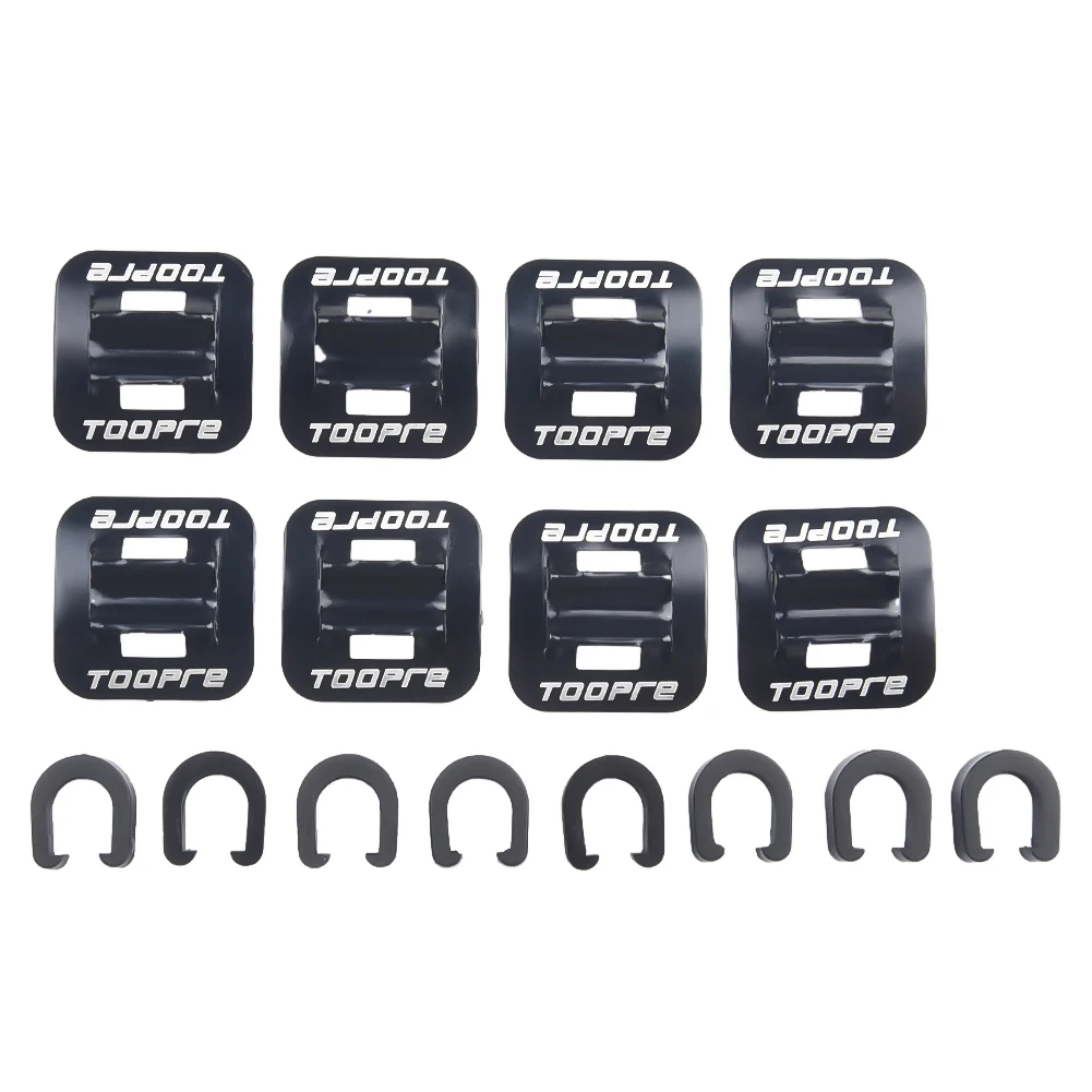 8 Sets Mountain Bike-Bicycles Brake Cable Guide Seat-Frame Tubing Fixing-Clamp Aluminum Alloy Cable Clip Cycling Accessories
8 Sets Mountain Bike-Bicycles Brake Cable Guide Seat-Frame Tubing Fixing-Clamp Aluminum Alloy Cable Clip Cycling Accessories