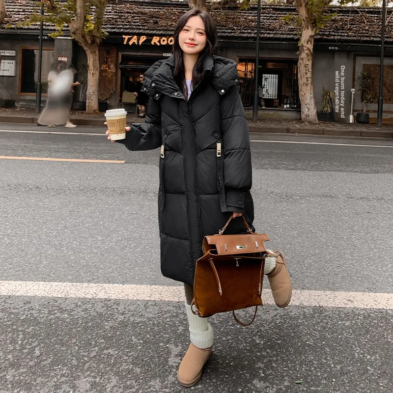 Хаки средней длины Thiened, теплый пуховый хлопок с капюшоном, женский дизайн, тонкое зимнее хлопковое пальто, модное пальто выше колена
Хаки средней длины Thiened, теплый пуховый хлопок с капюшоном, женский дизайн, тонкое зимнее хлопковое пальто, модное пальто выше колена