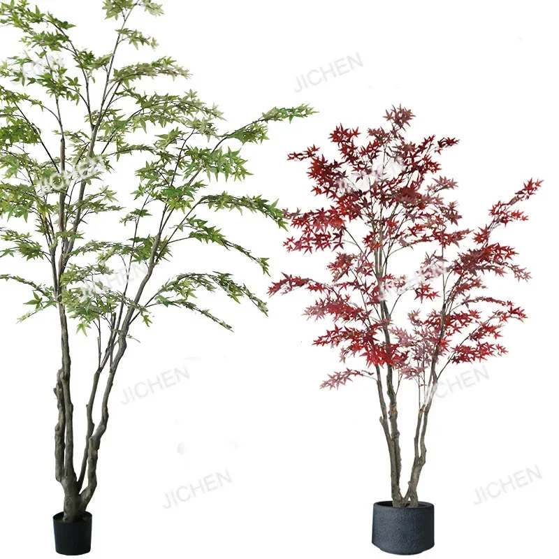 HS Simulation landing green maple green plant potted ornament, indoor and outdoor large Japanese chicken feet red maple fake tre
HS Simulation landing green maple green plant potted ornament, indoor and outdoor large Japanese chicken feet red maple fake tre