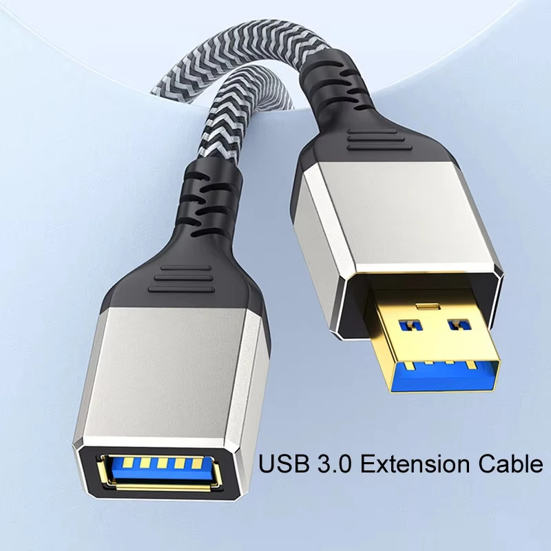 Braid USB 3.0 Extension Cable Male To Female 5Gbps Data Cord USB Extender For Udisk Mouse Keyboard Charger 0.5m 1m 1.5m 2m 3m 5m
Braid USB 3.0 Extension Cable Male To Female 5Gbps Data Cord USB Extender For Udisk Mouse Keyboard Charger 0.5m 1m 1.5m 2m 3m 5m