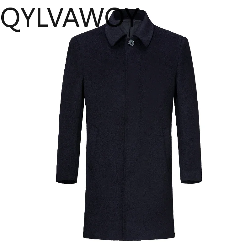 QYLVAWOY 100% Pure Cashmere Coat Men's Winter Jacket Midi Long Mens Woolen Loose Coats and Jackets Male Clothing High End FCY
QYLVAWOY 100% Pure Cashmere Coat Men's Winter Jacket Midi Long Mens Woolen Loose Coats and Jackets Male Clothing High End FCY