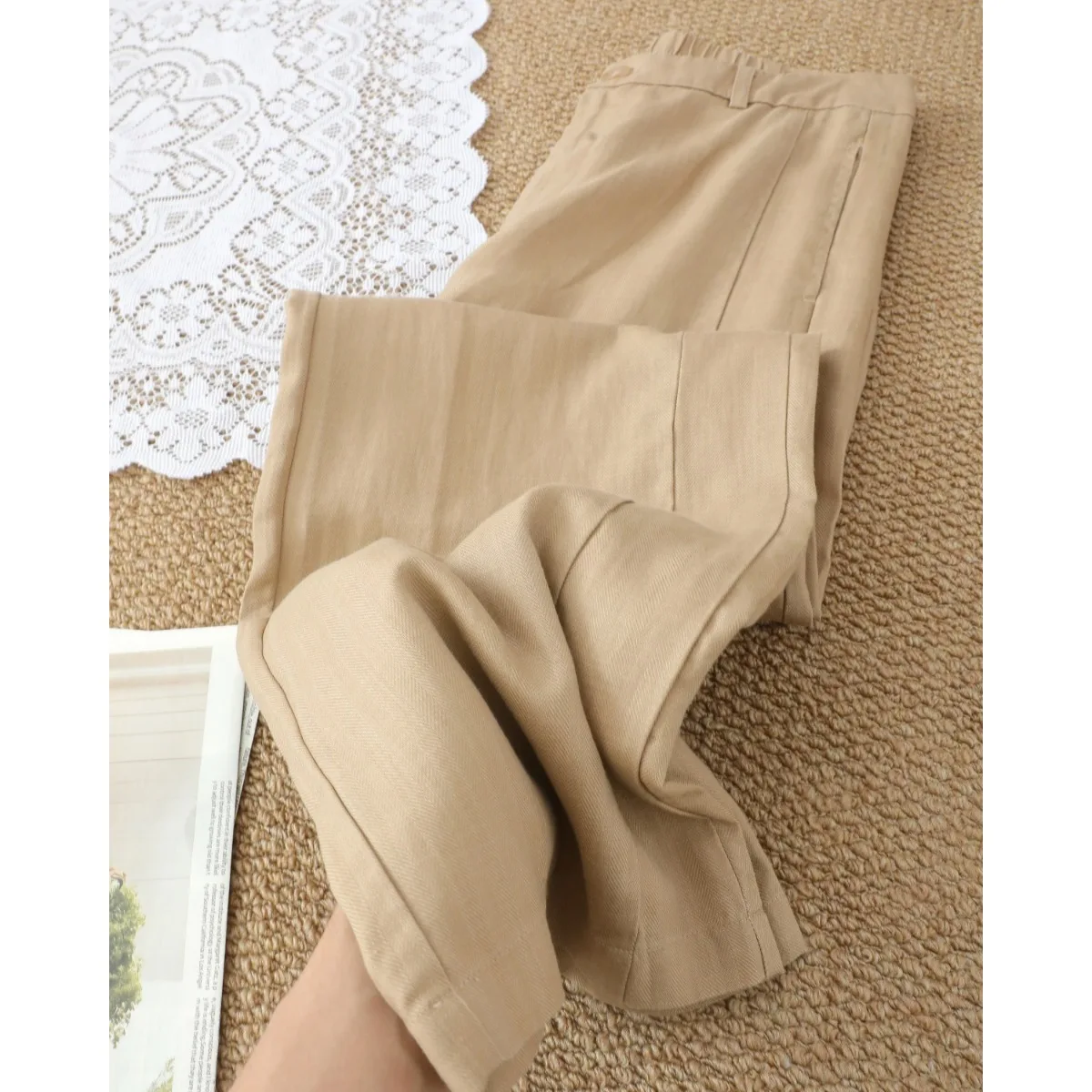 plus Size Women's Casual Cotton Linen Straight Leg Harem Pants Summer New Style Slimming Wide Leg Trousers Artistic Commute S...
plus Size Women's Casual Cotton Linen Straight Leg Harem Pants Summer New Style Slimming Wide Leg Trousers Artistic Commute S...