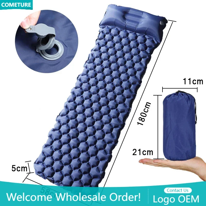 Camping Mat Outdoor Sleeping Pad Extralight Tent Inflatable Air Mattress Portable Hiking Trekking Folding Bed Beach Picnic Pad
Camping Mat Outdoor Sleeping Pad Extralight Tent Inflatable Air Mattress Portable Hiking Trekking Folding Bed Beach Picnic Pad
