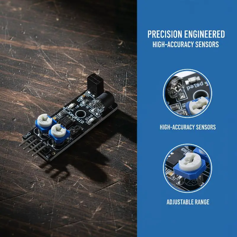 IR Obstacle Avoidance Sensor Module Adjustable Infrared Proximity Switch For Smart Car And Robot DIY
IR Obstacle Avoidance Sensor Module Adjustable Infrared Proximity Switch For Smart Car And Robot DIY