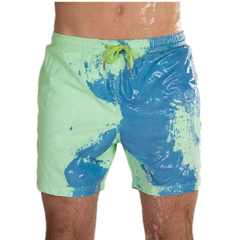 Magical Change Color Beach Shorts Summer Men Swimming Trunks Swimwear Swimsuit Quick Dry bathing shorts Beach Pant Drop shipping
Magical Change Color Beach Shorts Summer Men Swimming Trunks Swimwear Swimsuit Quick Dry bathing shorts Beach Pant Drop shipping