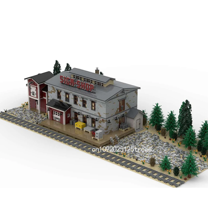 New City Hot Selling Street View Moc Modular Sign Shop Model Building Blocks Diy Creative Ideas Kids Toy Birthday Christmas Gift
New City Hot Selling Street View Moc Modular Sign Shop Model Building Blocks Diy Creative Ideas Kids Toy Birthday Christmas Gift
