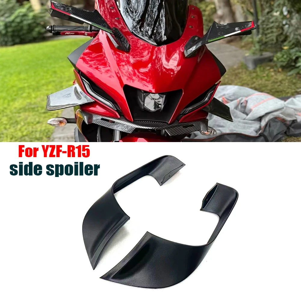for YAMAHA R15 the third generation 2017-2020 Motorcycle Accessories Fairing Side Winglet Aerodynamic Wing r15 Deflector Spoiler
for YAMAHA R15 the third generation 2017-2020 Motorcycle Accessories Fairing Side Winglet Aerodynamic Wing r15 Deflector Spoiler