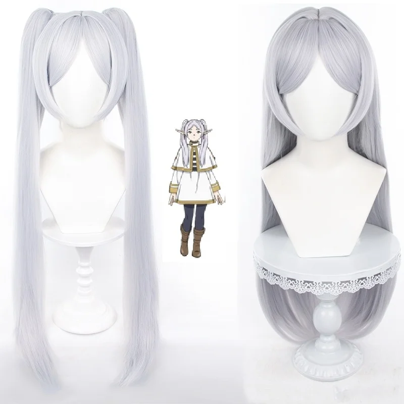 Frieren: Beyond Journey's End Frieren Wig Cosplay Long Grey Gray Wig pigtail Heat Resistant Synthetic Hair Wigs + Wig Cap
Frieren: Beyond Journey's End Frieren Wig Cosplay Long Grey Gray Wig pigtail Heat Resistant Synthetic Hair Wigs + Wig Cap