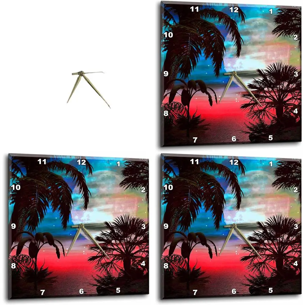 15 x 15 Hawaiian Sunset Wall Clock
15 x 15 Hawaiian Sunset Wall Clock