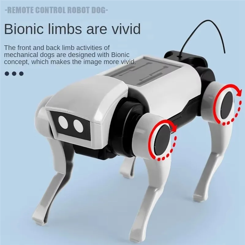 A83F-Rc Robot Mechanical Dog Children's Remote Control Toy Science Teaching DIY Electric Assembling Set For Boy Kids Gift
A83F-Rc Robot Mechanical Dog Children's Remote Control Toy Science Teaching DIY Electric Assembling Set For Boy Kids Gift