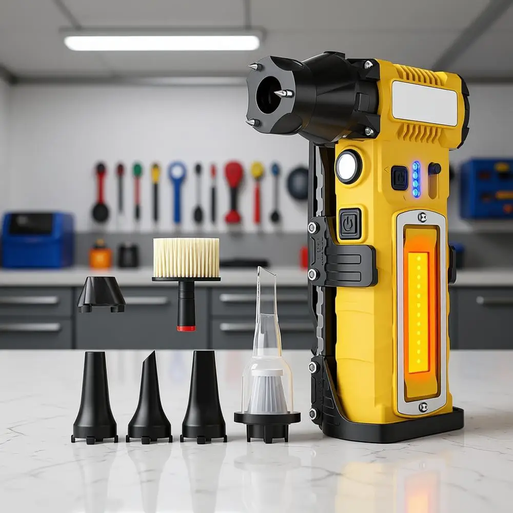 Многофункциональный электрический мини-воздуходув 6-в-1 на 8000 мАч со светодиодной подсветкой, перезаряжаемый очиститель воздуха для клавиатуры ПК, компьютера, автомобильных вентиляционных отверстий, и т.д.
Многофункциональный электрический мини-воздуходув 6-в-1 на 8000 мАч со светодиодной подсветкой, перезаряжаемый очиститель воздуха для клавиатуры ПК, компьютера, автомобильных вентиляционных отверстий, и т.д.