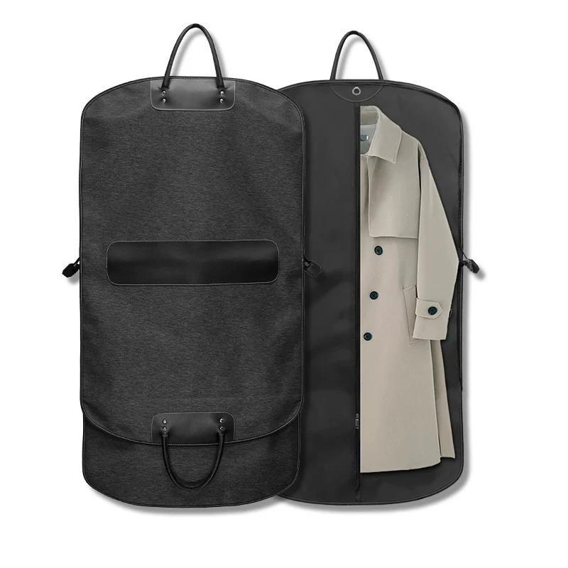 Premium Men's Suit Carrier Business Trip Garment Bags Extended Long Dress Carrier Thickened Oxford Man Suit Bag Black/Navy Blue
Premium Men's Suit Carrier Business Trip Garment Bags Extended Long Dress Carrier Thickened Oxford Man Suit Bag Black/Navy Blue