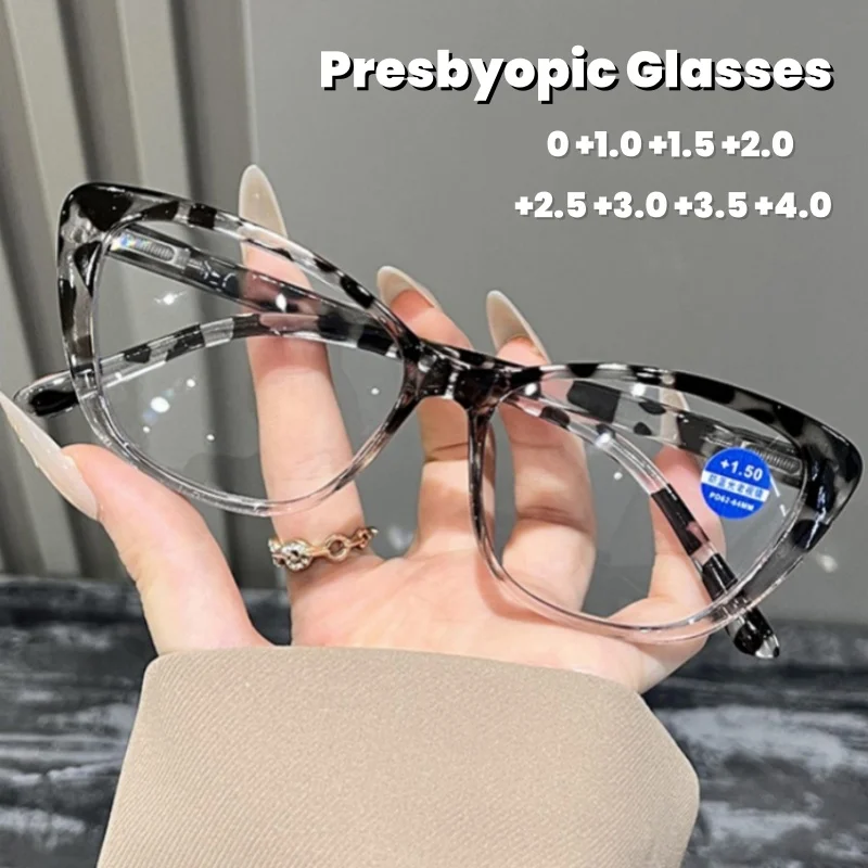 2025 New Fashionable Cat Eye Reading Glasses for The Elderly People Personalized High-definition Anti Blue Light Glasses
2025 New Fashionable Cat Eye Reading Glasses for The Elderly People Personalized High-definition Anti Blue Light Glasses