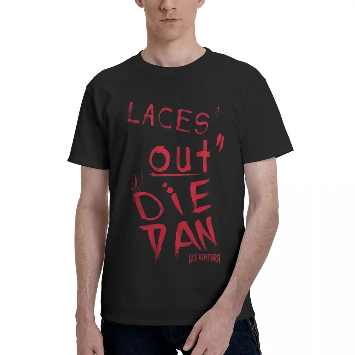 Ace Ventura Laces Out 100% Cotton Casual Breathable Confortable Vintage Funny Men's T-Shirt Men's Shirt
Ace Ventura Laces Out 100% Cotton Casual Breathable Confortable Vintage Funny Men's T-Shirt Men's Shirt