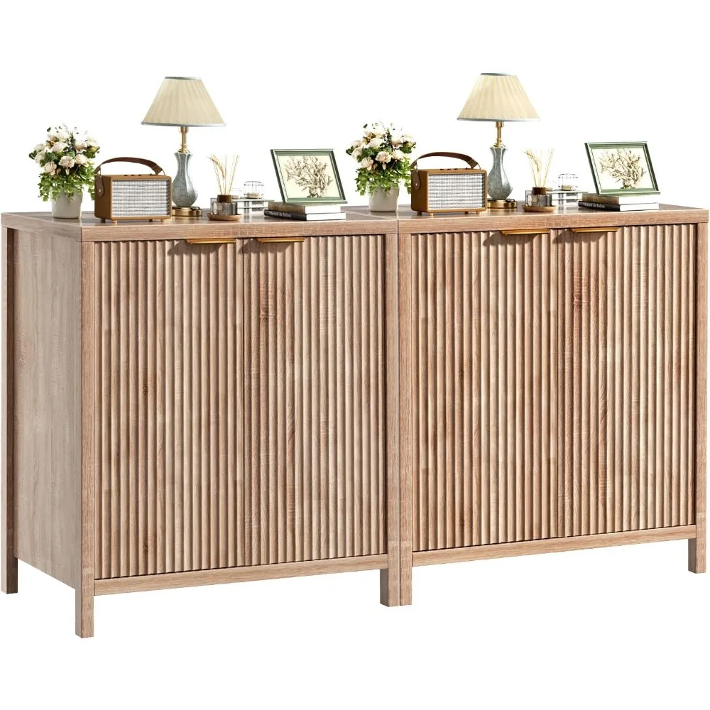 Sideboard Buffet Cabinet Set of 2, 31" Storage Cabinet with 2 Doors and Adjustable Shelves, Sideboard Console for Dinning Room,
Sideboard Buffet Cabinet Set of 2, 31" Storage Cabinet with 2 Doors and Adjustable Shelves, Sideboard Console for Dinning Room,