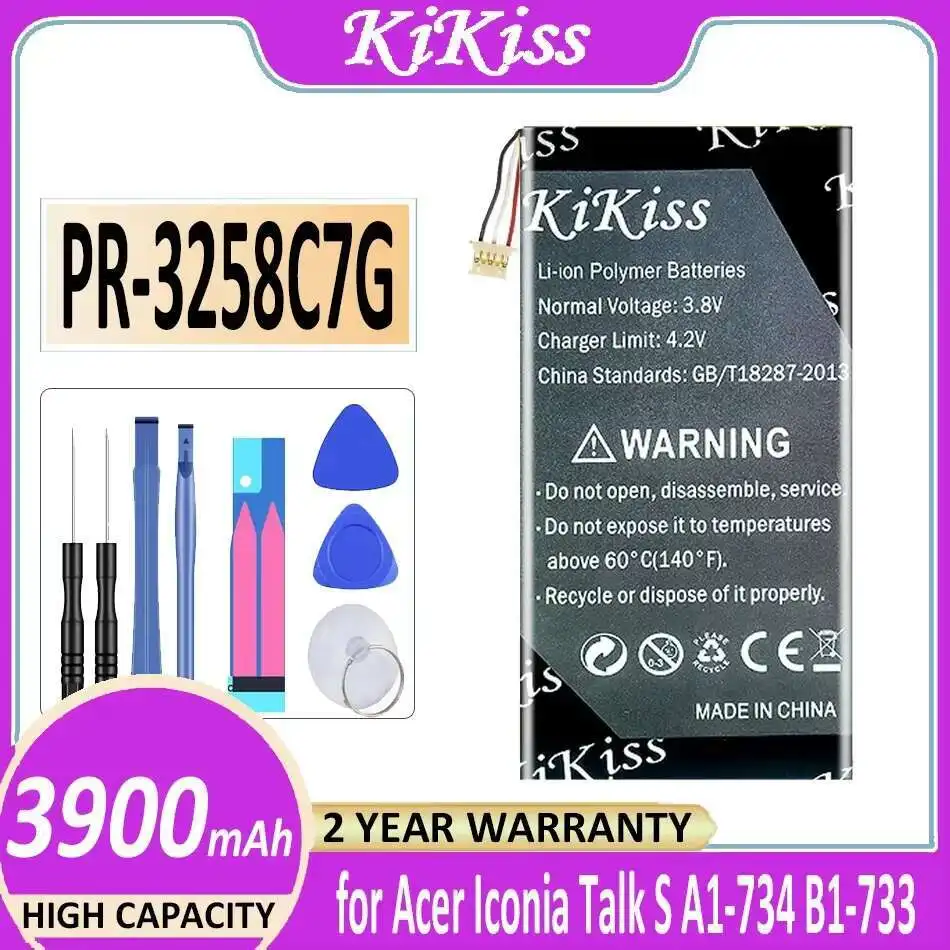 Tablet Battery For Acer Iconia Talk S A1-734 B1-733 Tablet 3-Wire 3900mAh Premium Replacement PR-3258C7G
Tablet Battery For Acer Iconia Talk S A1-734 B1-733 Tablet 3-Wire 3900mAh Premium Replacement PR-3258C7G