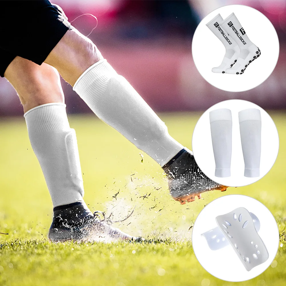 Anti Slip Soccer Socks Calf Sleeves and Leg Pads Set Outdoor Sport Running Stretch Socks Athletic Football Socks with Gripper
Anti Slip Soccer Socks Calf Sleeves and Leg Pads Set Outdoor Sport Running Stretch Socks Athletic Football Socks with Gripper