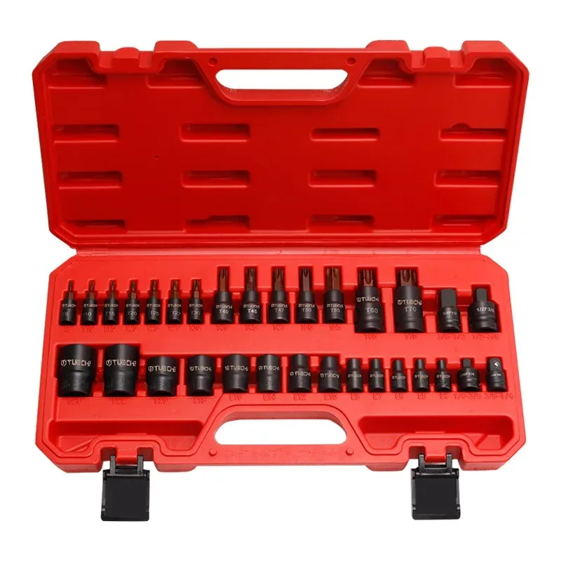 31Pcs E Torx Socket Set Star Spline Sockets Hex Bit Torx Key Wrench
31Pcs E Torx Socket Set Star Spline Sockets Hex Bit Torx Key Wrench