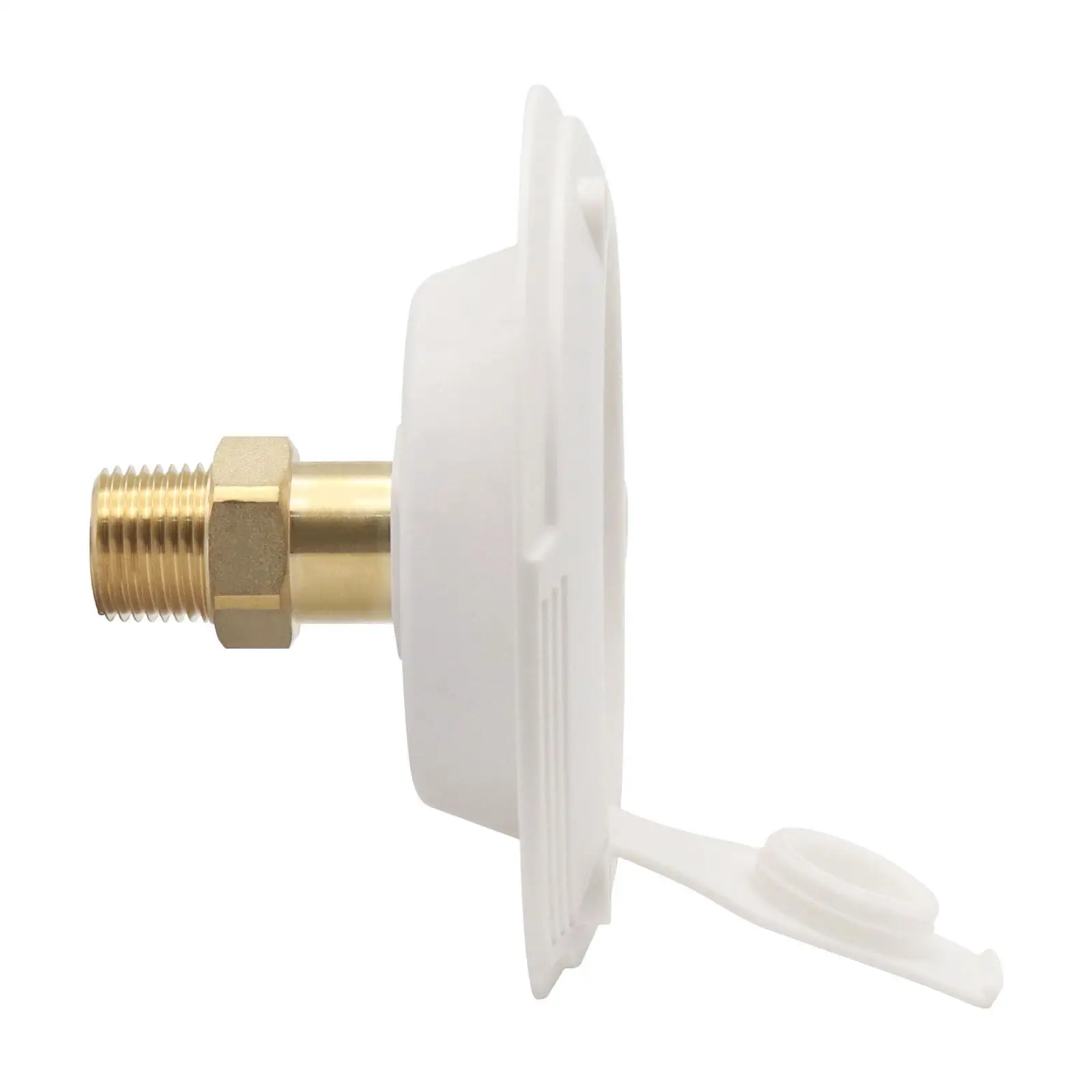 RV City Water Inlet Adapter Check Valve Brass Threaded Fitting for Trailer Marine Drinking Water
RV City Water Inlet Adapter Check Valve Brass Threaded Fitting for Trailer Marine Drinking Water