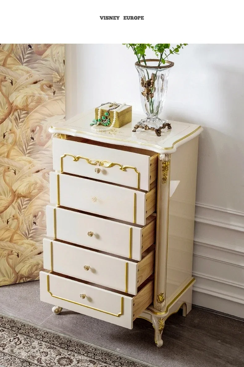 TTTTFrench-style Chest Of Drawers, European-style Villa Living Room Solid Wood Chest Of Drawers
TTTTFrench-style Chest Of Drawers, European-style Villa Living Room Solid Wood Chest Of Drawers