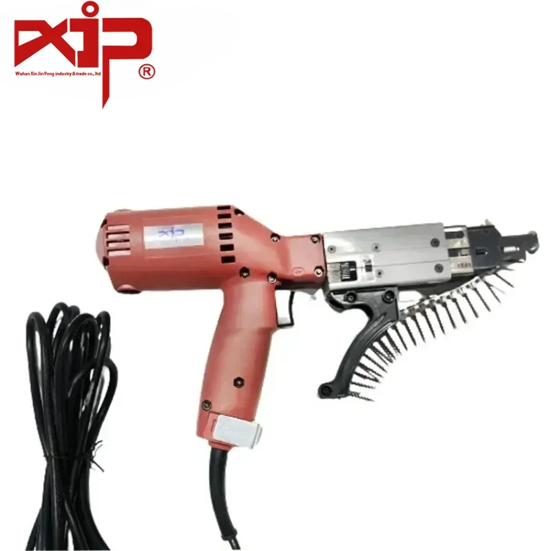 Nailing Gun Electric Chain-Feed Screw Gun Continuous Auto-Feed Corded Power High Precision for Ceiling Steel Framing Woodworking
Nailing Gun Electric Chain-Feed Screw Gun Continuous Auto-Feed Corded Power High Precision for Ceiling Steel Framing Woodworking