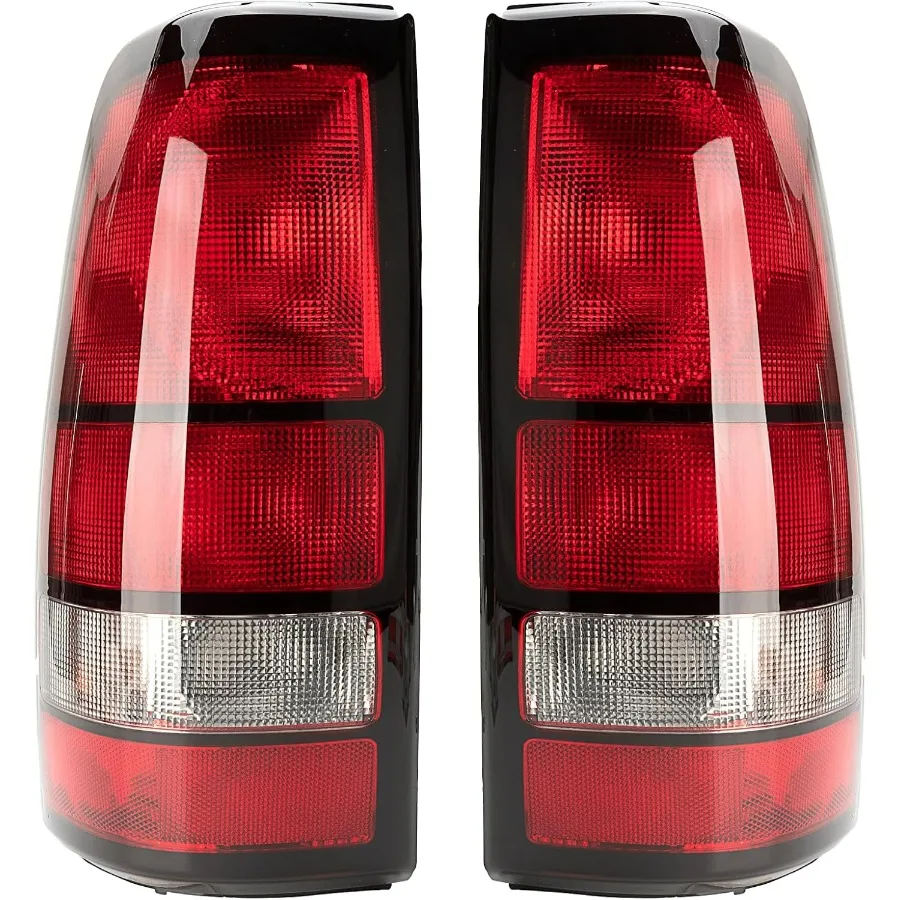 Корпус заднего фонаря, совместимый с Chevy Silverado 1500 2500 3500 1999-2002 годов GMC Sierra сзади со стороны водителя и пассажира
Корпус заднего фонаря, совместимый с Chevy Silverado 1500 2500 3500 1999-2002 годов GMC Sierra сзади со стороны водителя и пассажира