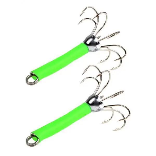 Squid Jig Hook Stainless Steel Sea Fishing Lure Set Artificial for Fishing Octopus Cuttlefish and Squid
Squid Jig Hook Stainless Steel Sea Fishing Lure Set Artificial for Fishing Octopus Cuttlefish and Squid