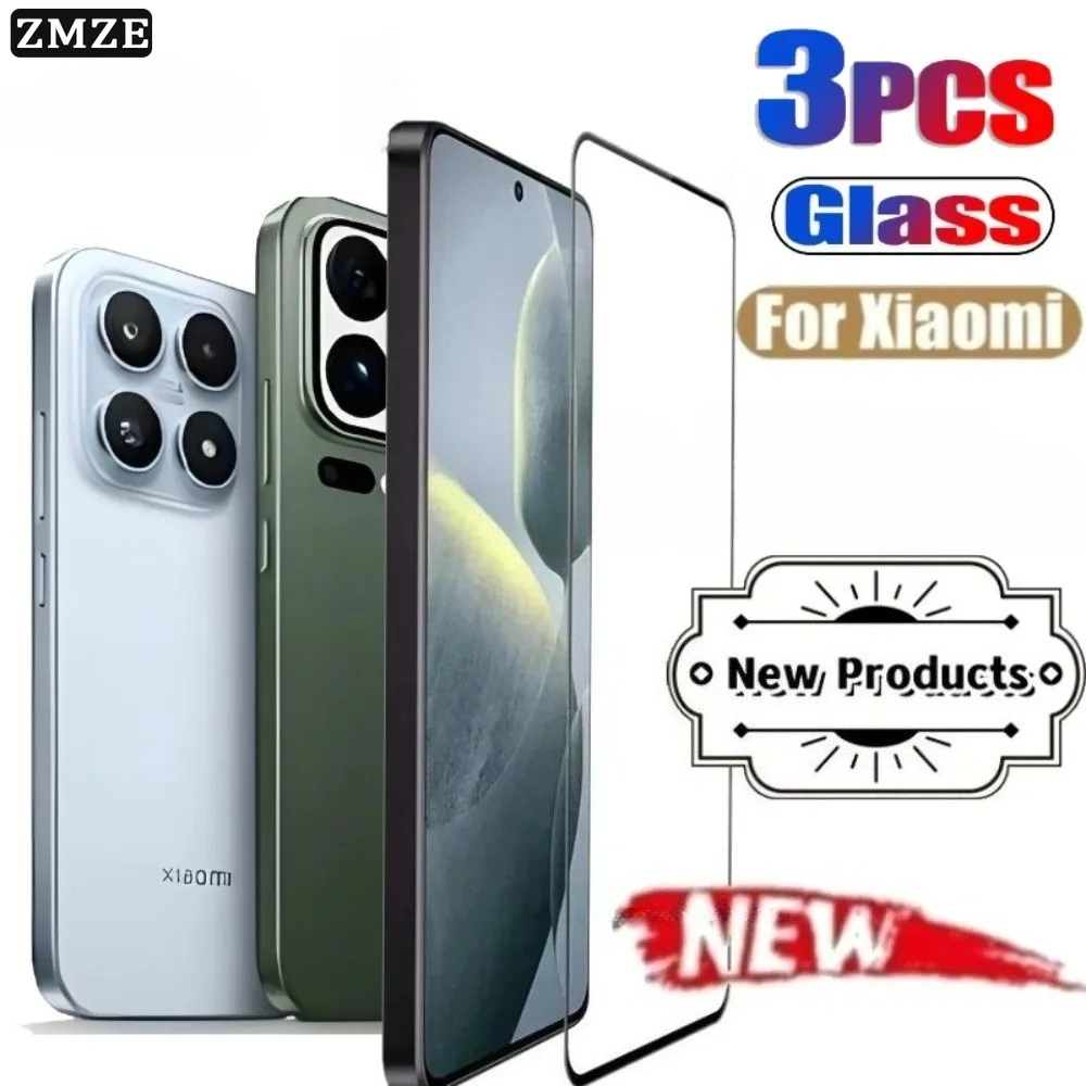 3pcs High Definition Screen Protectors Film for Xiaomi 17 15 14T 9H Tempered Glass Film for Xiaomi 17 Promax Front Tempered Film
3pcs High Definition Screen Protectors Film for Xiaomi 17 15 14T 9H Tempered Glass Film for Xiaomi 17 Promax Front Tempered Film