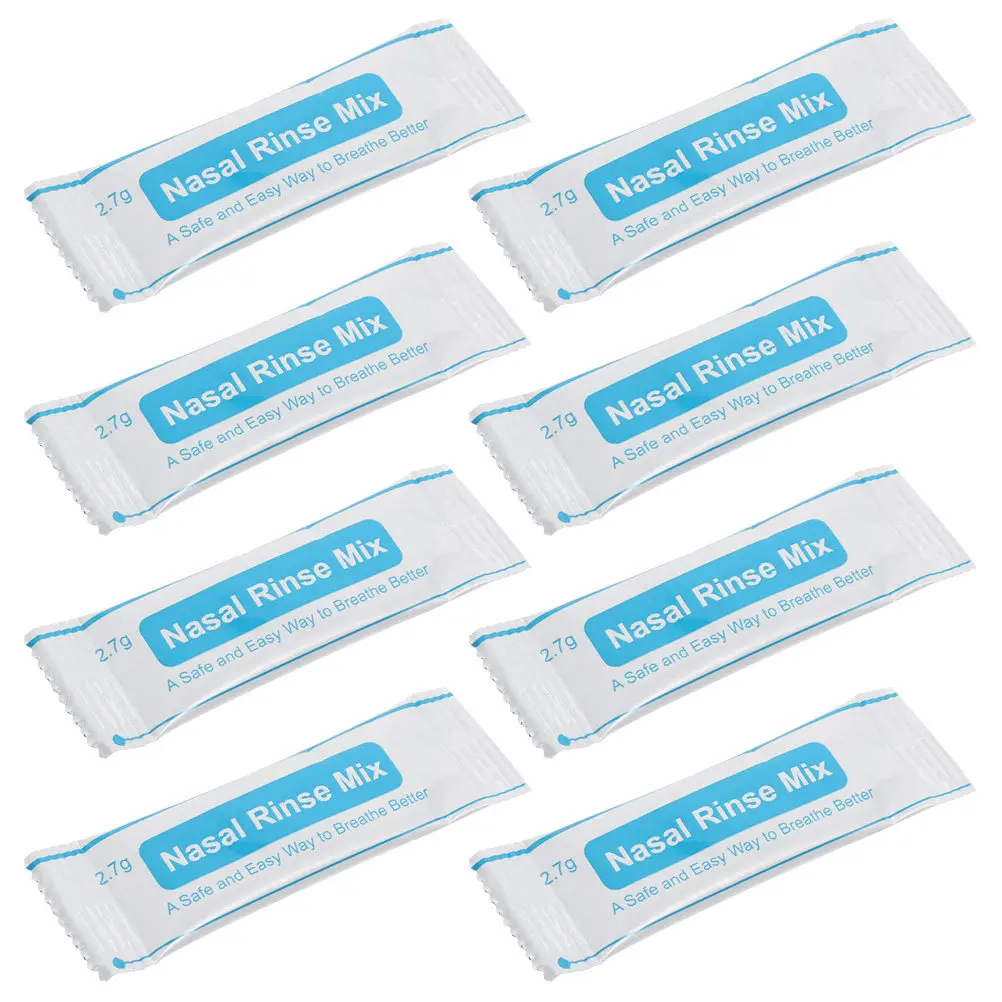 80Pcs Instant Nasal Wash Salt Mix Effective Cavity Cleaning Individually Packaged Easy Carry for Discomfort Nasal Rinse Mix
80Pcs Instant Nasal Wash Salt Mix Effective Cavity Cleaning Individually Packaged Easy Carry for Discomfort Nasal Rinse Mix