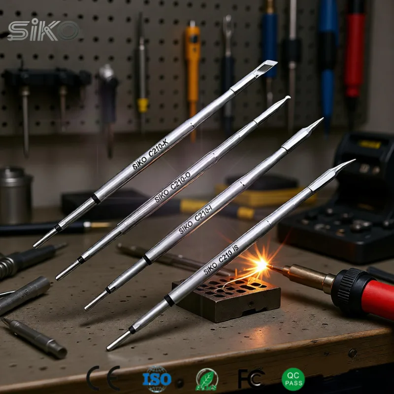 SIKO C210 серии BGA паяльные жала 4 шт./пакет для T210 ручка микросхема материнская плата мобильного телефона аксессуары для ремонта печатных плат
SIKO C210 серии BGA паяльные жала 4 шт./пакет для T210 ручка микросхема материнская плата мобильного телефона аксессуары для ремонта печатных плат