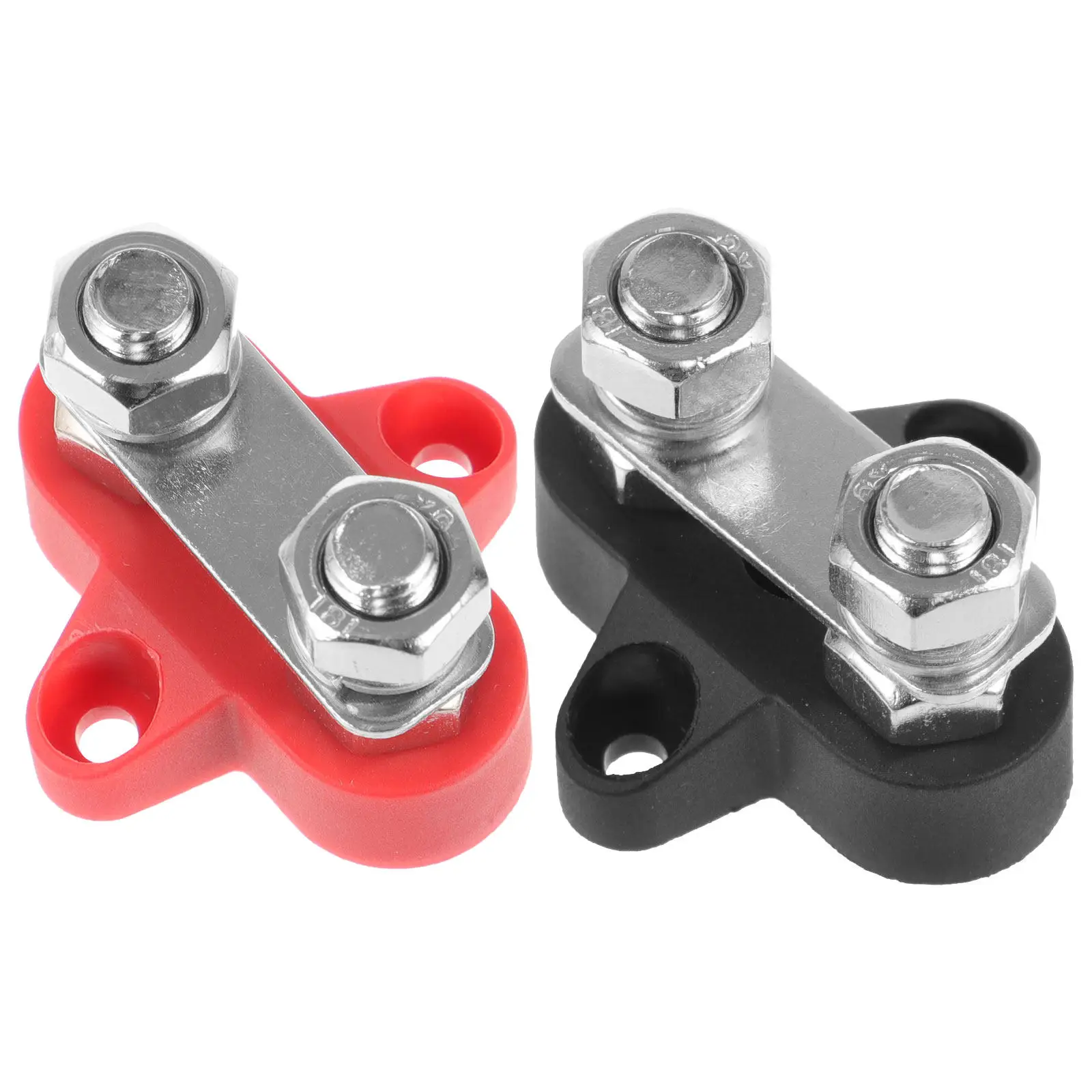 2Pcs Terminal Bus Bar Heavy Duty Power Distribution Block for Car Battery Terminal Distribution Block Automotive Electrical Bus
2Pcs Terminal Bus Bar Heavy Duty Power Distribution Block for Car Battery Terminal Distribution Block Automotive Electrical Bus