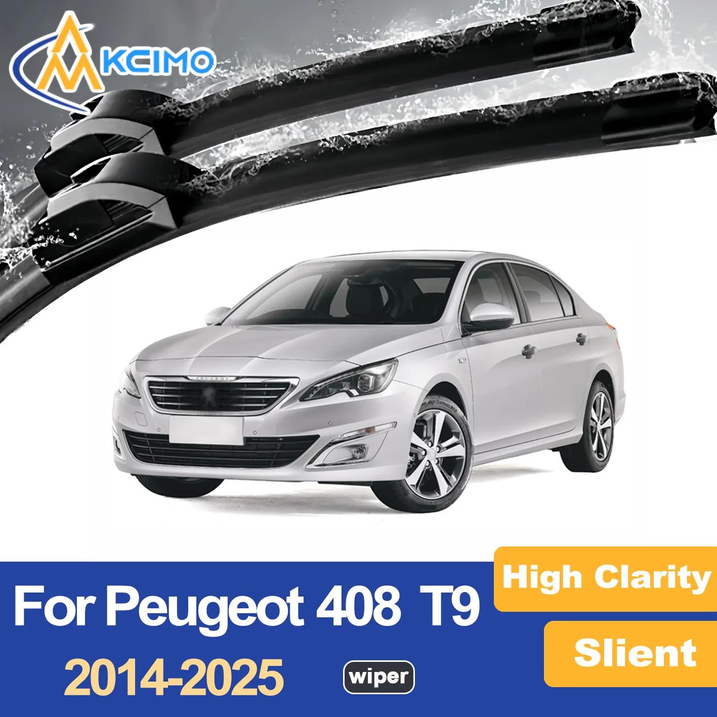 Premium Wiper Blades for 2014-2025 Peugeot 408 T9 Streak Free Durable Ideal for Clear Visibility
Premium Wiper Blades for 2014-2025 Peugeot 408 T9 Streak Free Durable Ideal for Clear Visibility