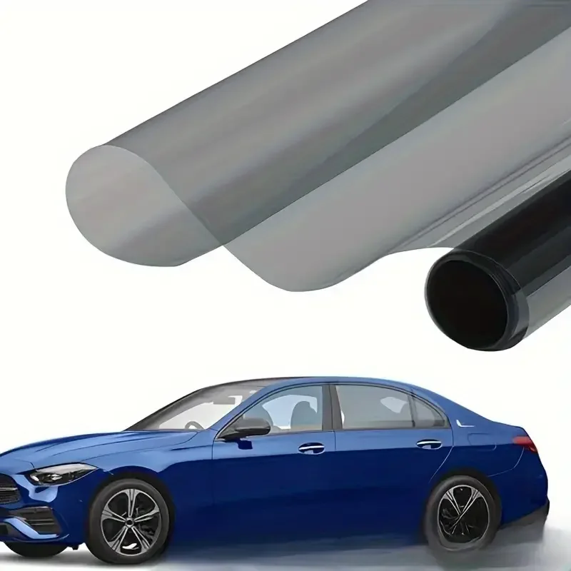 KALISE Anti-scratch Car Window Tint Film PET Metallic Reflective Auto Glass Sticker Protective Decorative Window Cover for Cars
KALISE Anti-scratch Car Window Tint Film PET Metallic Reflective Auto Glass Sticker Protective Decorative Window Cover for Cars