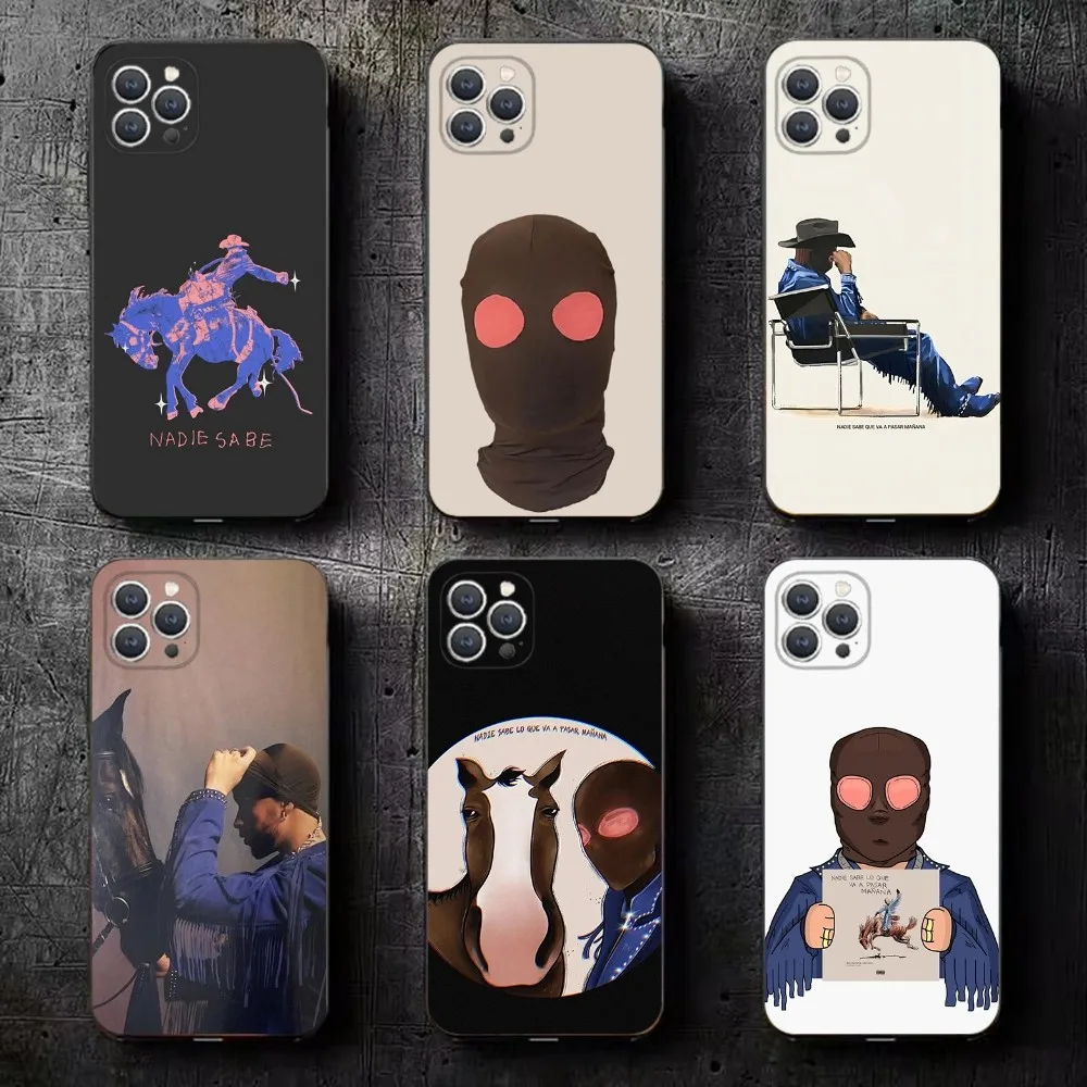 Bad B-Bunny Nadie Sabe Phone Case For iPhone 15,14,13,12,11,Plus,Pro Max,XS,X,XR,SE,Mini,8,7 Soft Silicone Black Cover
Bad B-Bunny Nadie Sabe Phone Case For iPhone 15,14,13,12,11,Plus,Pro Max,XS,X,XR,SE,Mini,8,7 Soft Silicone Black Cover