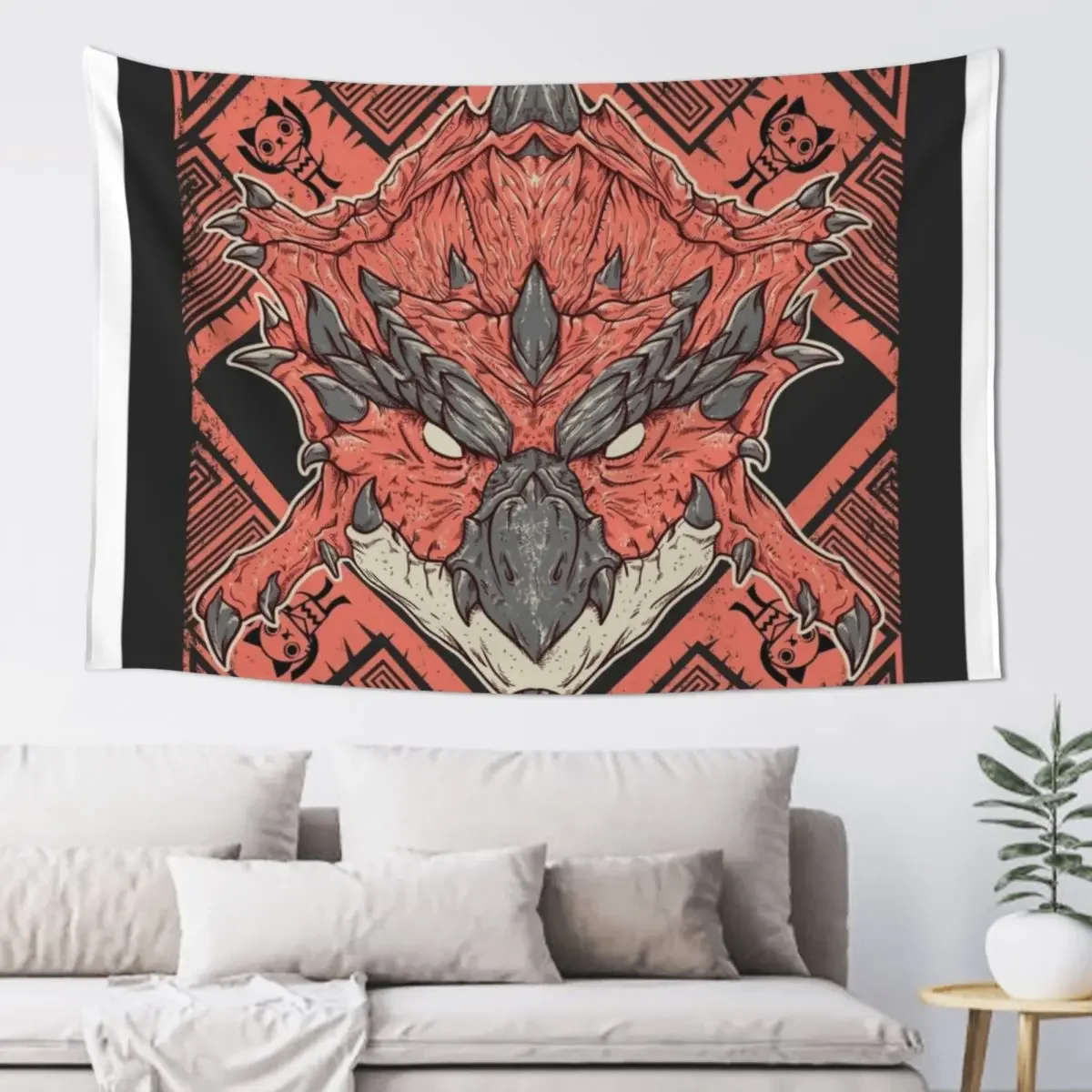 Hunting Club: Rathalos Tapestry Carpet Wall Bedroom Decorations Wall Hangings Decoration Room Decor Korean Style Tapestry
Hunting Club: Rathalos Tapestry Carpet Wall Bedroom Decorations Wall Hangings Decoration Room Decor Korean Style Tapestry