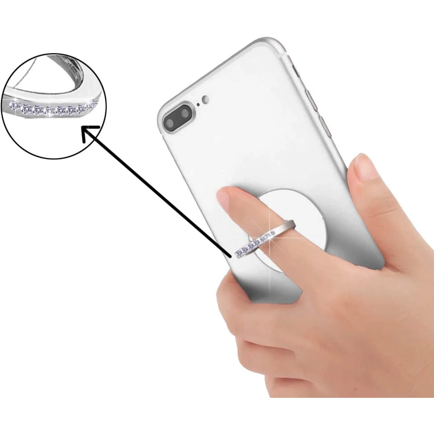 Transparent Cell Phone Ring Holder Kickstand,Bling Bling Sparkle Clear Cell Phone Finger Ring Stand
Transparent Cell Phone Ring Holder Kickstand,Bling Bling Sparkle Clear Cell Phone Finger Ring Stand
