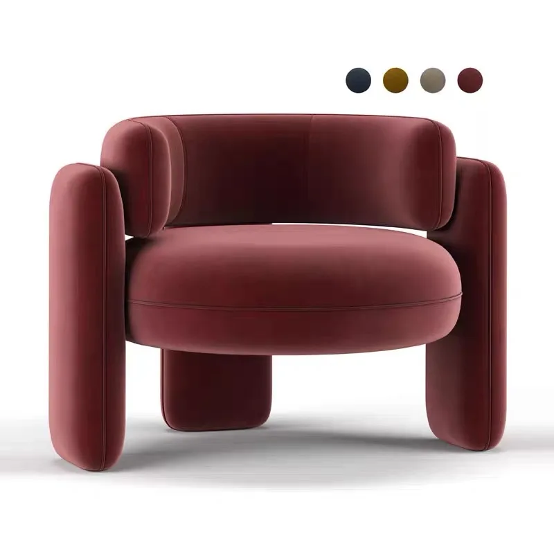 Single sofa chair Modern simple reception hall chair suitable for living room balcony
Single sofa chair Modern simple reception hall chair suitable for living room balcony