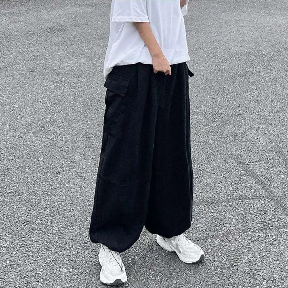 Men Bottoms Men Trousers Vintage Cargo Pants with Multi Pockets Elastic Waist for Men Wide Leg Streetwear Slacks for Outdoor
Men Bottoms Men Trousers Vintage Cargo Pants with Multi Pockets Elastic Waist for Men Wide Leg Streetwear Slacks for Outdoor