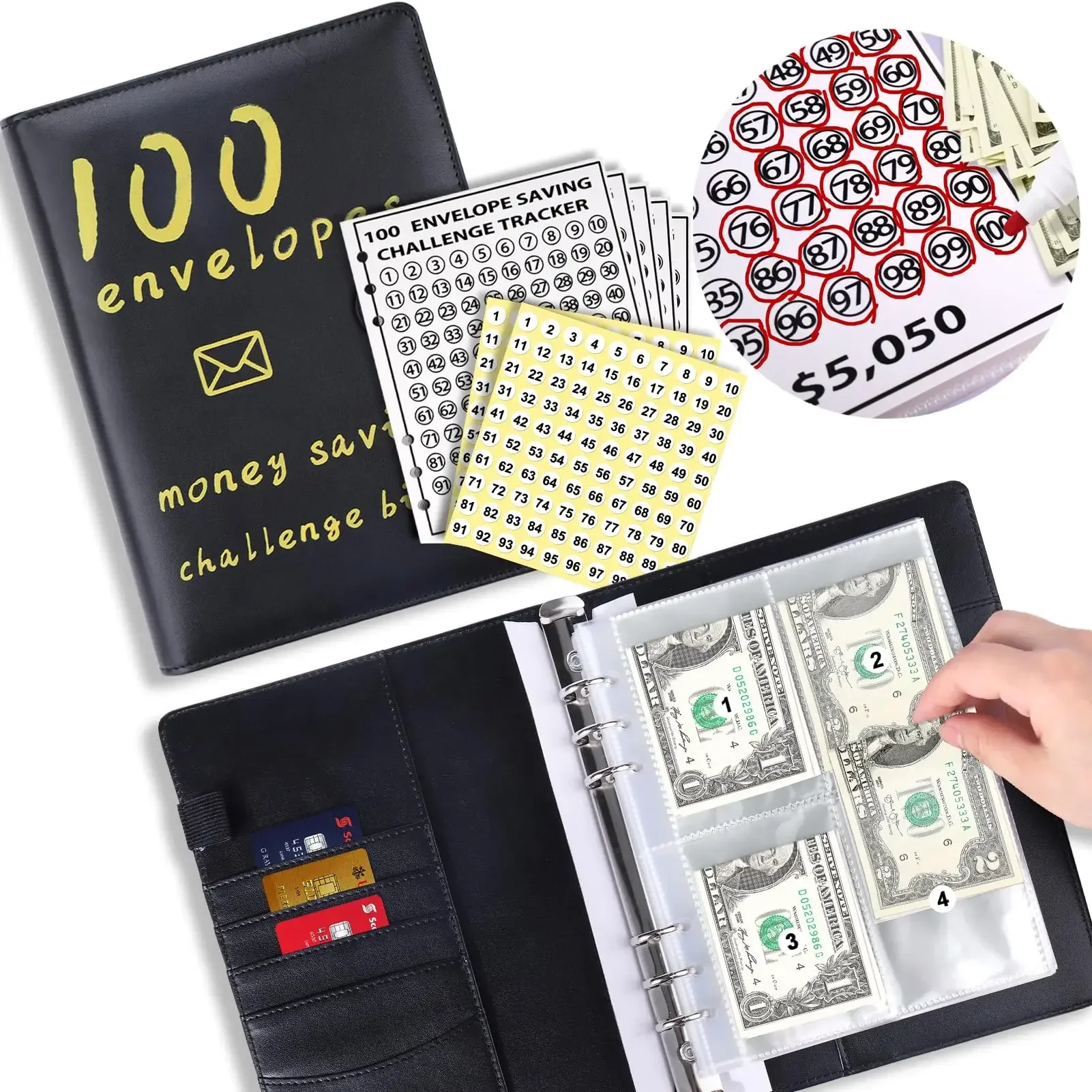 100 Day Envelope Challenge Envelopes for Money Saving Challenge Kit 100 Day Challenge Money Saving Bags
100 Day Envelope Challenge Envelopes for Money Saving Challenge Kit 100 Day Challenge Money Saving Bags