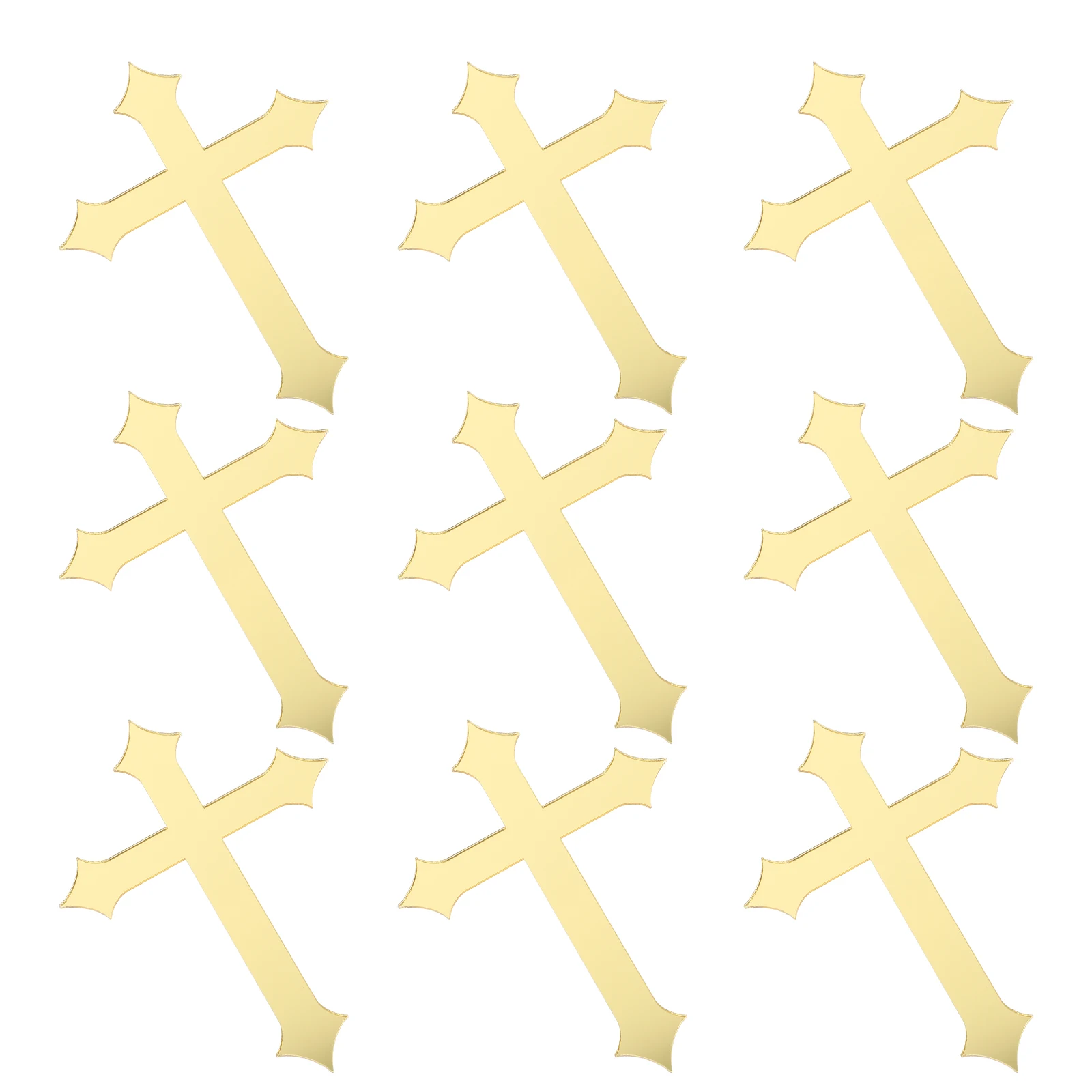 10pcs Gold Cross Cake Decoration Acrylic Topper Baby Wedding Party Decorations Easy Insert Pull Safe Healthy Cake Decor
10pcs Gold Cross Cake Decoration Acrylic Topper Baby Wedding Party Decorations Easy Insert Pull Safe Healthy Cake Decor