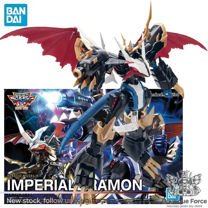 BANDAI Figure-rise Standard Amplified Digimon Adventure 02 Imperialdramon Anime Action Figure Assembly Kit Collectible Toy
BANDAI Figure-rise Standard Amplified Digimon Adventure 02 Imperialdramon Anime Action Figure Assembly Kit Collectible Toy