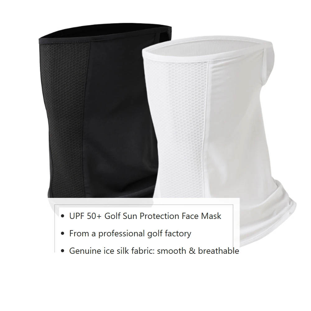 Golf Clip-On Sun Protection Face Mask High Elasticity Summer Ice Silk Proof Sunscreen Scarf Breathable Scarves Neck Wrap Cover
Golf Clip-On Sun Protection Face Mask High Elasticity Summer Ice Silk Proof Sunscreen Scarf Breathable Scarves Neck Wrap Cover