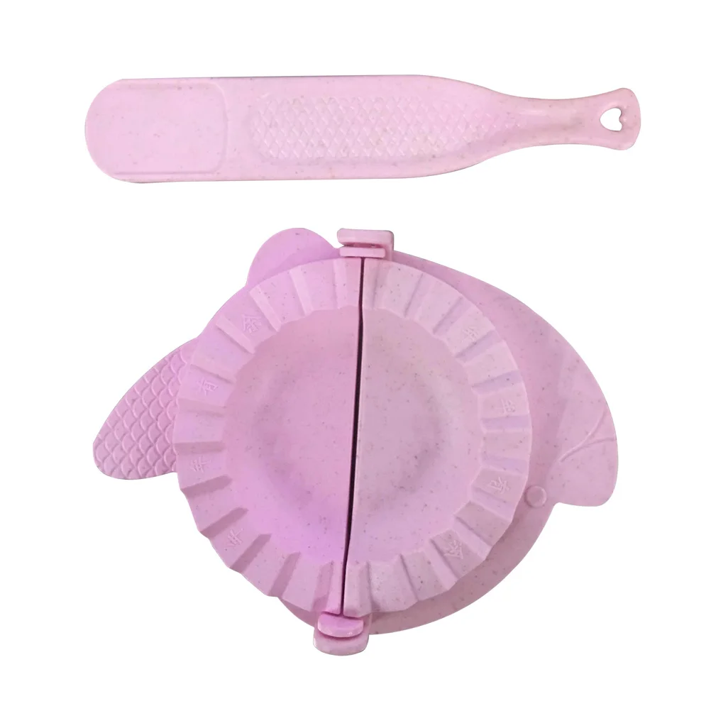 2 Dumpling Utensil Set Maker Dough Press Tools Wrapper Ravioli Mould Kitchen Pastry Baking Tool Straw Material Fold Seal 
2 Dumpling Utensil Set Maker Dough Press Tools Wrapper Ravioli Mould Kitchen Pastry Baking Tool Straw Material Fold Seal