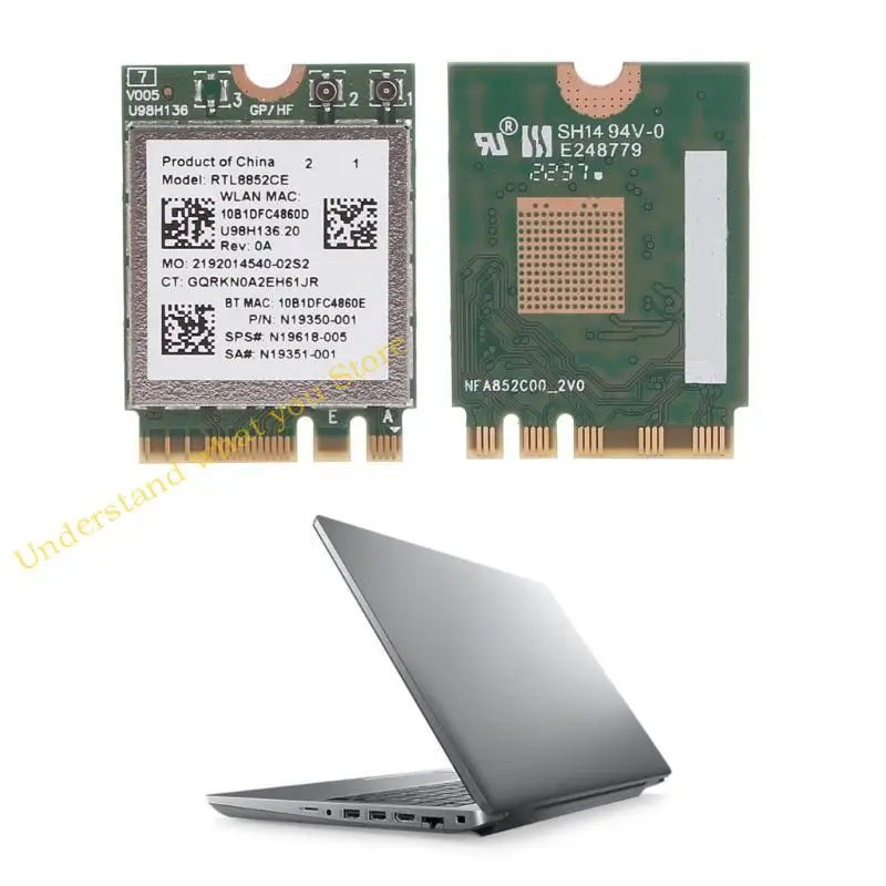 J60A 1800 Мбит / с 5.0 Сетевой адаптер RTL8852CE BT5.0 5 ГГц 2,4 ГГц WiFi 6 Card
J60A 1800 Мбит / с 5.0 Сетевой адаптер RTL8852CE BT5.0 5 ГГц 2,4 ГГц WiFi 6 Card