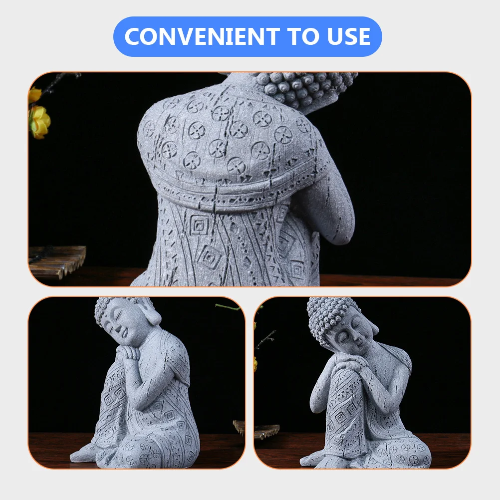 Buddha Statue Resin Desktop Ornament Zen Room Meditation Garden Home Buddha Sculpture Table Decoration Desktop Garden Decor
Buddha Statue Resin Desktop Ornament Zen Room Meditation Garden Home Buddha Sculpture Table Decoration Desktop Garden Decor