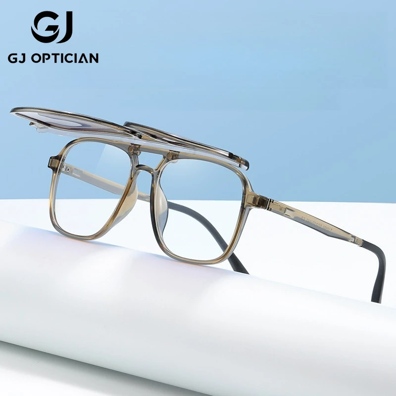 GJ OPTICIAN новые двойные лучи магнитное зеркало поляризационные солнцезащитные очки на клипсе мужские анти-синий свет для чтения близорукость очки по рецепту
GJ OPTICIAN новые двойные лучи магнитное зеркало поляризационные солнцезащитные очки на клипсе мужские анти-синий свет для чтения близорукость очки по рецепту